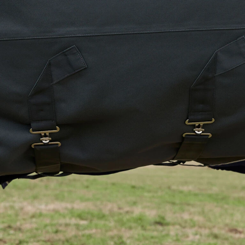 Weatherbeeta Comfitec Ultra Turnout Detach-A-Neck 100g Rug in Charcoal-7